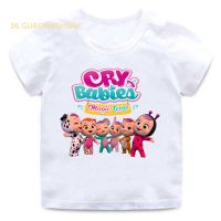 Kids T Shirt For Boys Kid clothing Girls Clothes baby Tshirt Girl Cry Babies Magic Tears Graphic Tee cartoon Kawaii summer Short Sleeve T-shirts