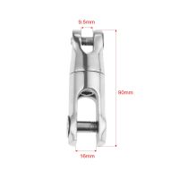 Boats Anchor Chain Connector Hinge Marine Hardware Stainless Steel Anchor 1/4 - 5/16" Chain 360 Degree Swivel Chain Connector Accessories