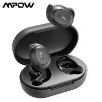 Mpow MDots True Wireless Earbuds Punchy Bass Sound Bluetooth 5.0 IPX6 Waterproof Earphone with 20 Hrs Playtime&amp;Mic for 12