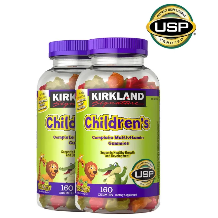 Kirkland Signature Children's Complete Multivitamin 160 Gummies Dietary