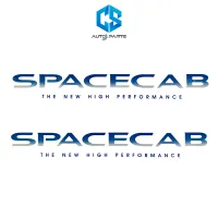 สติ๊กเกอร์ SPACECAB THE NEW HIGH PERFORMANCE ติดแคป ISUZU ปี1997