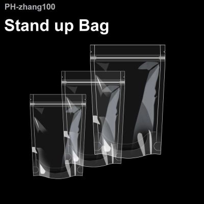 1pcs Self-Adhesive Transparent White Card Bag with Hanging Hole Bag Large Opp Jewelry Bag Ziplock Bag Toy Packaging Bag