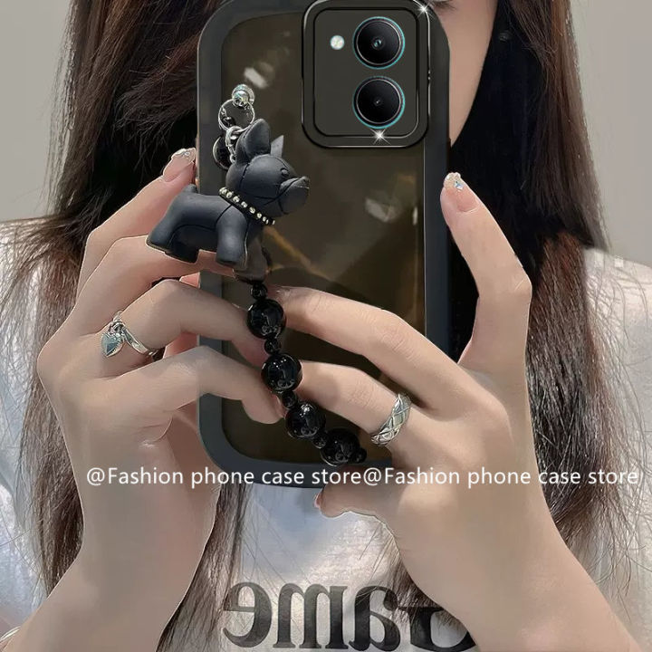 phone-case-เคส-realme-c33-c30-c31-c35-realme-9i-5g-4g-realme-narzo-50a-prime-แฟชั่นร้อนขายราคาไม่แพงตุ๊กตาสร้อยข้อมือปลอกเลนส์สีใสนุ่ม2022