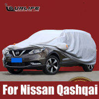 Full Car Covers Outdoor Sun Anti UV Rain Snow Dust Protection Oxford Cloth For Nissan Qashqai J10 J11 2010 to 2021 Accessories