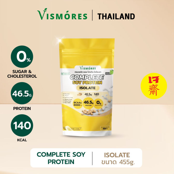 vismores-soy-protein-isolate-เวย์-ซอยโปรตีน-ถั่วเหลือง-เพิ่มกล้ามเนื้อ-ลดไขมัน-คุมน้ำหนัก-คุมหิว-แพ้-whey-ทานได้-455g