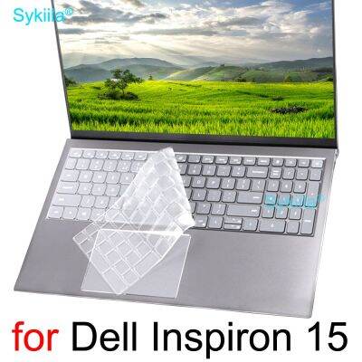 Keyboard Cover for Dell Inspiron 15 3000 5000 3510 3511 3515 3520 3521 3525 5510 5515 5518 Pro Silicone Protector Skin Case 15.6 Basic Keyboards