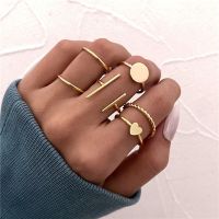 【YF】✉  Gold Color Joint Set for Minimalist Metal Opening Knuckle