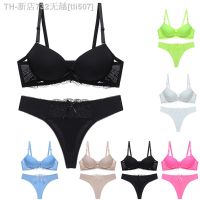 【CW】✓  New and Thong Set Push Up Brassiere Size Panties