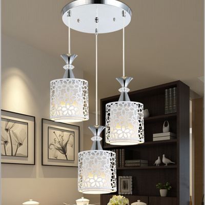 Modern LED Flower Petal Ceiling Light Lamp Dining Room Chandelier