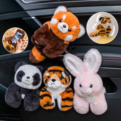 Plush Clapping Bunny Panda Toy Tiger Raccoon Hand Ring Gift Accessories Children