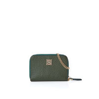 O&amp;B กระเป๋าหนังแท้ รุ่น Jolie Mini Zippy in Pine Green