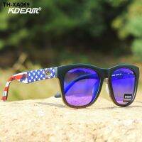 New KDEAM 1.1 polarized sunglasses outdoors 3 d logo KD728