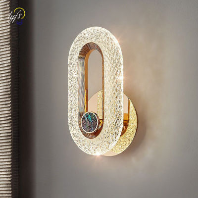 Modern LED Wall Lamp Indoor Lighting For Decor Home Bar Bedside Bed Lamps Tapestry Ceated World For Bedroom Light 110-220V