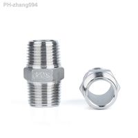 1/8 quot; 1/4 quot; 3/8 quot; 1/2 quot; 3/4 quot; 1 quot; 1-1/2 quot; 2 quot; 3 quot; 4 quot; BSP NPT Male Hex Nipple 201 304 316 Stainless Steel Pipe Fitting Coupler Connector