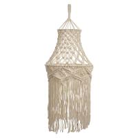 Macrame Lamp Shade Hanging Pendant Light Cover Modern Office Bedroom Living Room Nursery Dorm Room Bohemian Home Decor