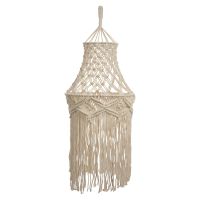 Macrame Lamp Shade Hanging Pendant Light Cover Modern Office Bedroom Living Room Nursery Dorm Room Home Decor