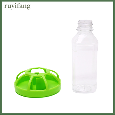 ruyifang Reptile Water drinkes อาหารชามจิ้งจกป้อนขวดดื่มจานกลม