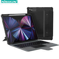 เคสคีย์บอร์ด Nillkin Bumper Combo สำหรับ Apple Pro 12.9 2022,ฝาหลัง3in1พร้อมโคมไฟ Bluetooth Keyboard