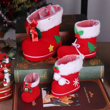 Christmas on sale slipper boots