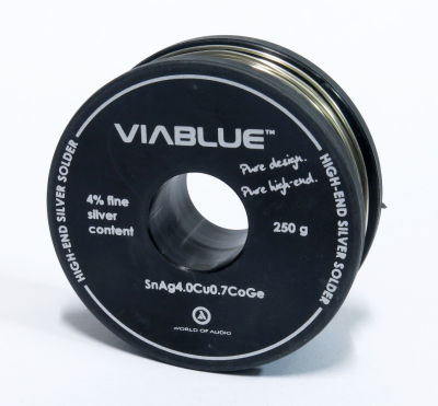 ตะกั่วเงิน Viablue Silver Solder 1.0 mm Silver 4% ของแท้ แบ่งขายราคาต่อ 1เมตร