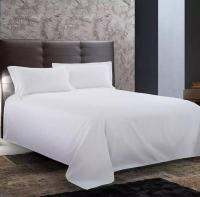 ผ้าปูที่นอนไม่รัดมุม ผ้าปูที่นอนสีขาวโรงแรม Hotel Linen Sheets