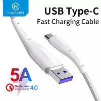 Hagibis USB Type C สำหรับ Samsung S10 S9 5A 40วัตต์ USB-C ชาร์จสาย USB C สำหรับ Xiaomi Mi9 Redmi Note7 Huawei