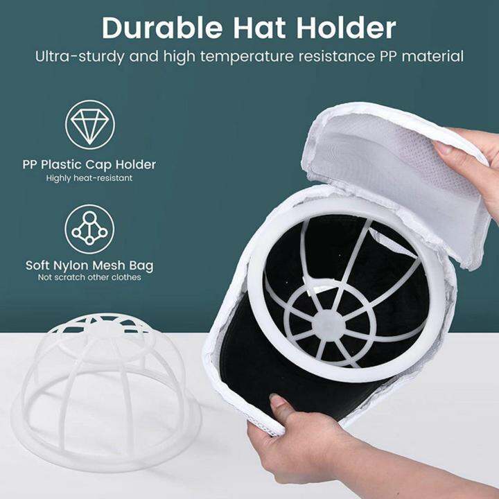 tishita Hat Washer Hat Organizer Portable Hat Holder Washing Hat Cage
