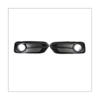 1Pair Front Bumper Fog Light Grilles Fog Light Cover Fog Lamp Cover for BMW 1 Series F20 F21 2015-2019 51117371667 51117371668