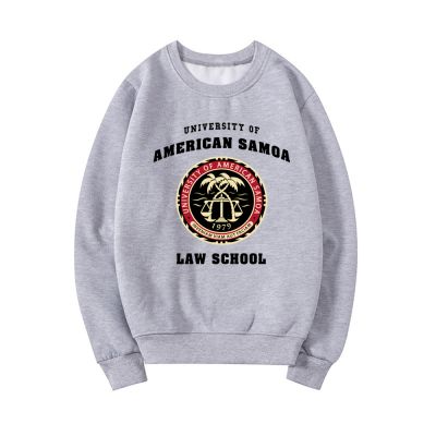 ✉ University of Samoa Law School Sweatshirt Crewneck Pullovers Hoodies Streetwear Sweatshirts