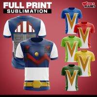 Shirt planet Customized Full Sublimation Voltes V T-shirt Inspired by Megumi oka, Ippei Mine