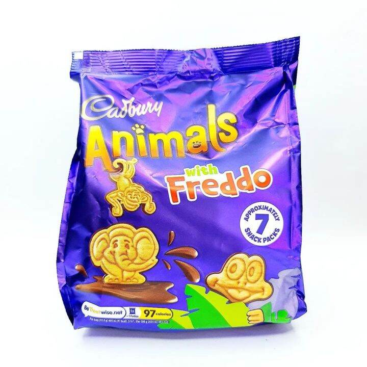 Cadbury Animals With Freddo Chocolate Biscuit 139.3g Lazada PH