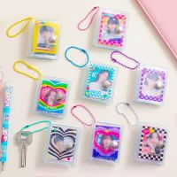 2 inch Transparent Mini Kpop Photo Card Holder Idol Photo Storage Collect Book 16 Pocket Can Put Storage Book Stationery  Photo Albums