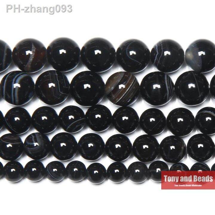 natural-stone-black-stripe-onyx-agate-round-loose-beads-4-6-8-10-12mm-pick-size-for-jewelry-making