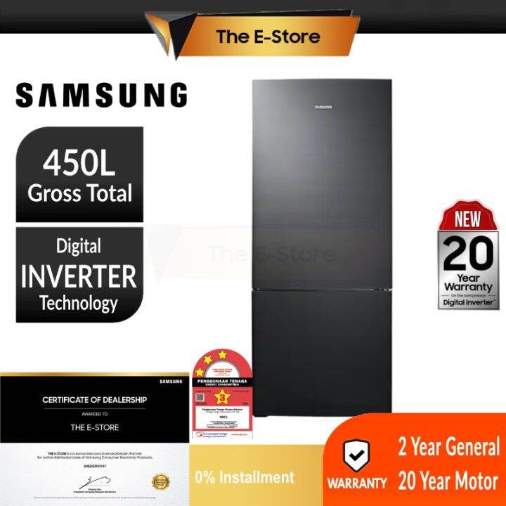 Samsung 450L Digital Inverter Bottom Mount Freezer Refrigerator [UNK