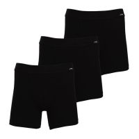 JOHN HENRY UNDERWEAR Essentials กางเกงชั้นในผู้ชาย ทรงบ๊อกเซอร์ บรี๊ฟ รุ่น JU JU39002 Pack3 สีดำ