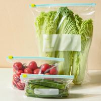 【CW】 15Pcs Food Freezer Organizer BPA Leakproof Wide Application Moisture keeping Gra