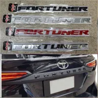 ป้ายโลโก้พลาสติก FORTUNER ติดท้ายรถมี 4 สี ติดตั้งด้วยเทปกาวสองหน้า*ราคาต่อ1ชิ้น **ส่งเร้วทันใจ**