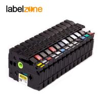 [IFGG ONE]□ 30Colors Label Tape Compatible P touch Printers Tze231 TZE 231 12mm for P Touch PT Labeler Tze31 Tz335