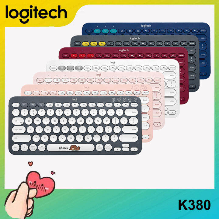 TOP★[Ready to Ship] Logitech K380 Bluetooth Multi Device Wireless