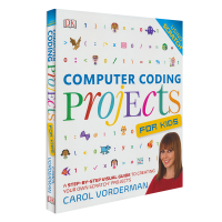 DK childrens Encyclopedia English original computer coding projects for children program guide basic knowledge of programming imported English books by British education experts