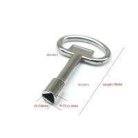 Triangle key Outside diameter 13.3mm triangle side longth 8mm for Electric cabinet lock key