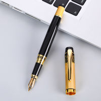 ปากกาธุรกิจสีดำทองเกรดสูงสำหรับผู้ใหญ่ปากกาคัดลายมือพิเศษของขวัญโฆษณาปากกาเลเซอร์ FdhfyjtFXBFNGG