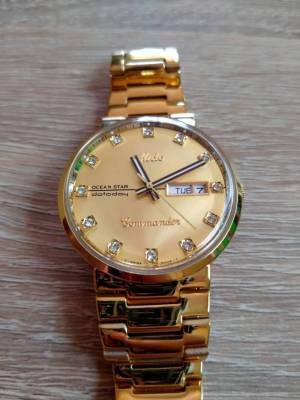 นาฬิกามิโด้ชาย รุ่น คอมมานเดอร์ M8429 สีทอง