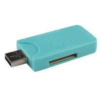 SSK SCRM053 USB2.0 Card Reader Support Mini SD Card TF Card External Smart Reader Memory Card Reader for Computer