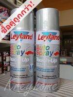 สีสเปรย์อเนกประสงค์ 400 cc. L17  สีเงิน บรอนซ์ ประตูเหล็ก(แพ็คคู่) Leyland