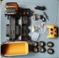 Wltoys 14600 RC Dump Truck spare parts motor receiving board receiver tire Headstock set