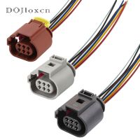 【YF】 1/5/10/20/50 Sets 6 Pin Female EGR Valve Connector Plug With 15cm 18AWG Cable Wire Harness For Audi VW 1J0973713G 42121200