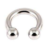 Steel Big Jewelry Circular Barbell (CBB)  6x12 mm