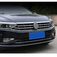 สำหรับ VW Passat B8.5ด้านหน้ากระจังโครเมียมชุดบอดี้2021 2022 2023แต่งรถการกำหนดค่าสูงรุ่นมาตรฐานแถบตกแต่งรถยนต์ (KDKJJFLIEJUIYSK พรมเช็ดเท้า)