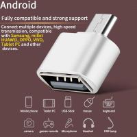 อะแดปเตอร์ Micro USB to USB OTG Converter สำหรับ Android Samsung